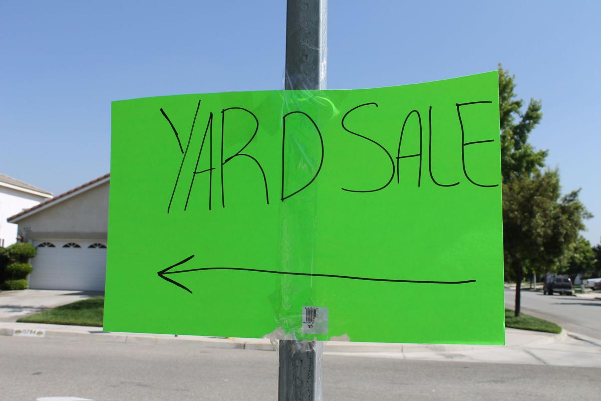 Yard Sales Are Allowed Only On Certain Weekends In Fontana News