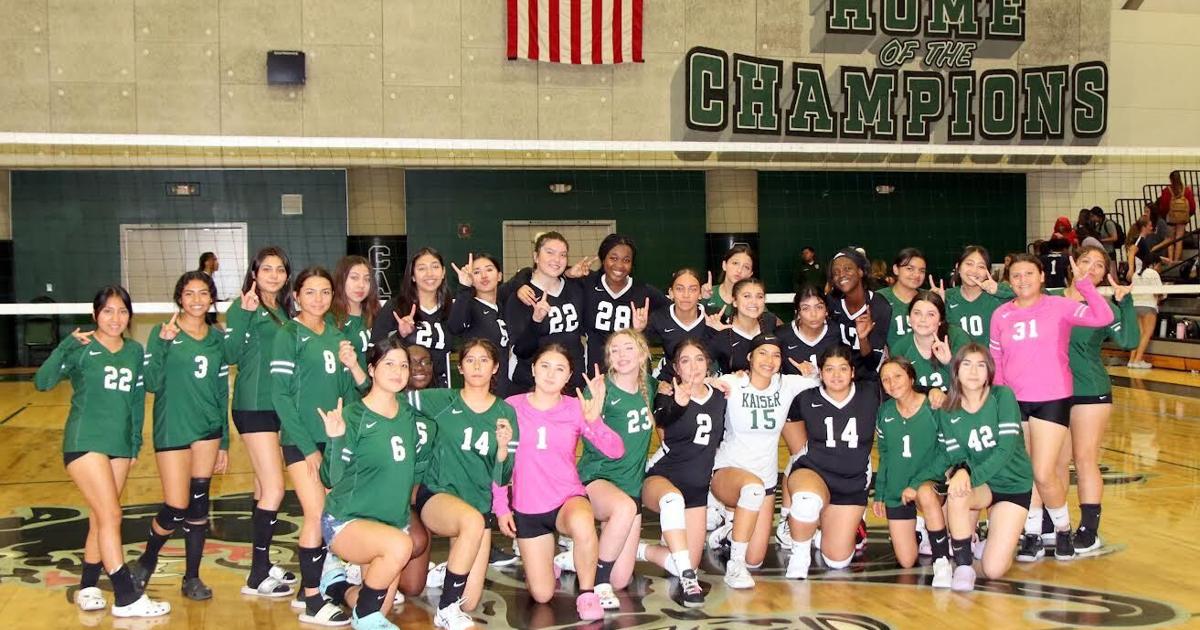 Kaiser volleyball team raises its record to 41 with win over Miller