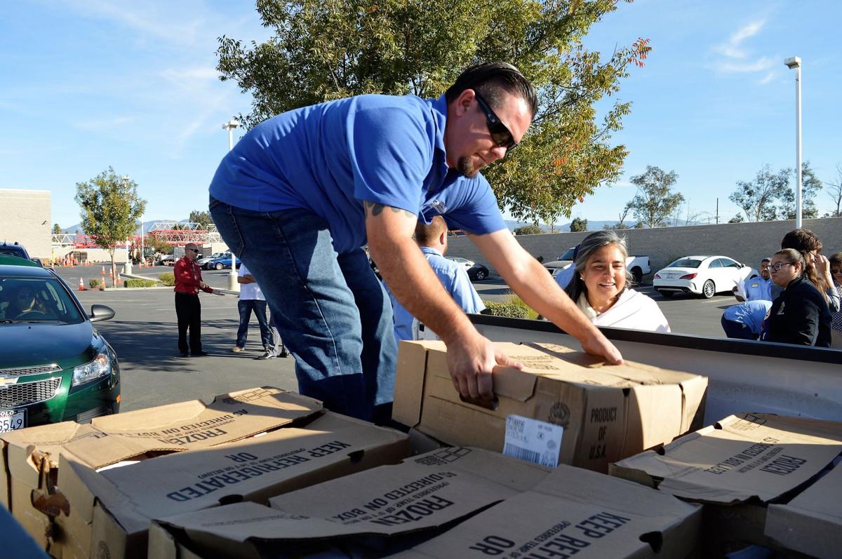 Fontana Water Company donates more than 600 turkeys to nonprofit