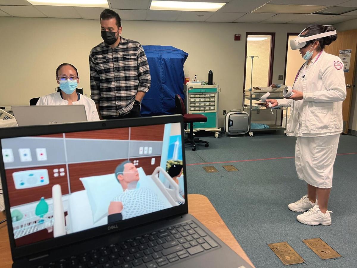 Chaffey College incorporates virtual reality in nursing education