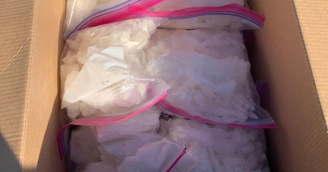 More than 30 pounds of methamphetamine seized by officers in San ...