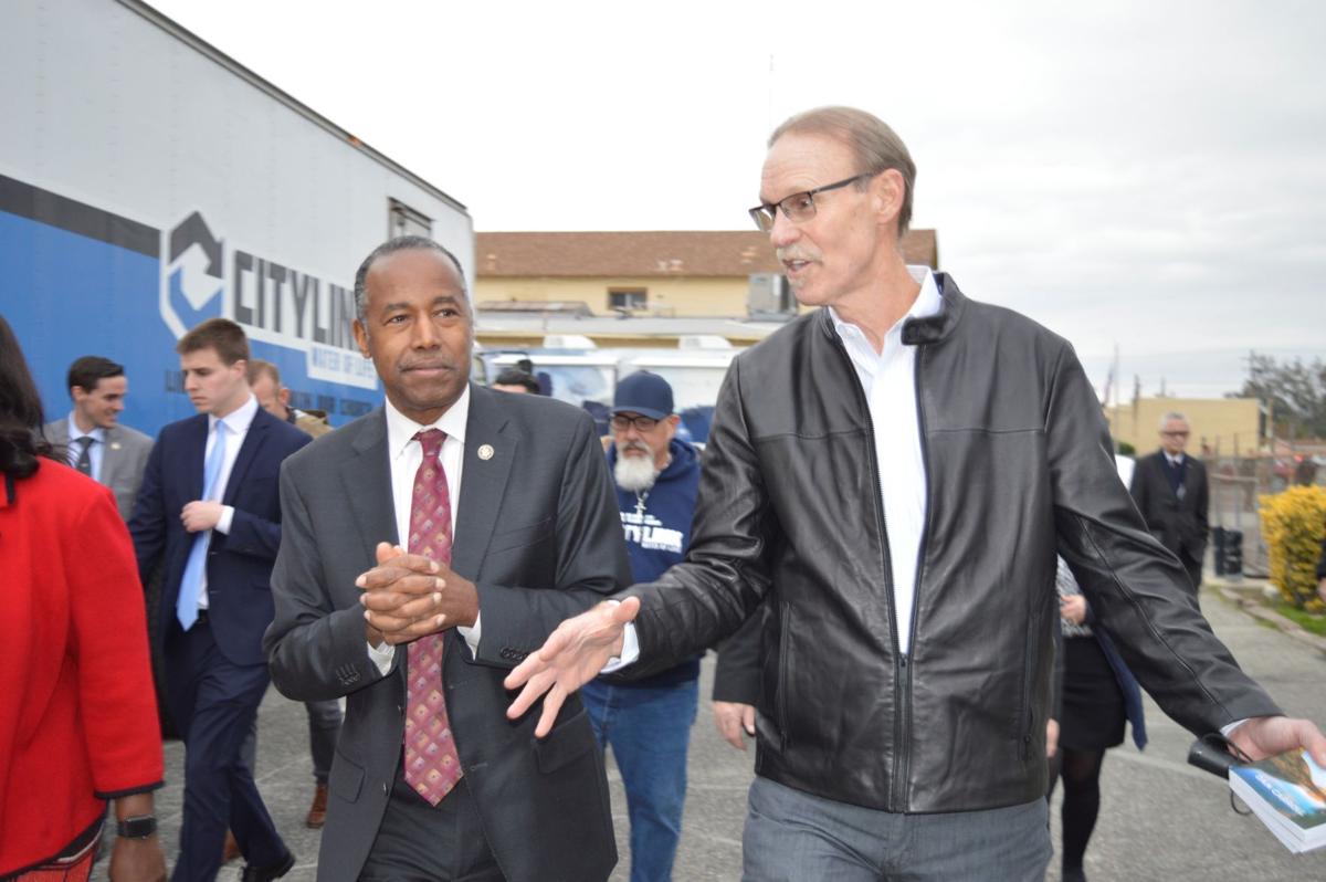 Hud Secretary Ben Carson Visits Fontana Speaks About Plans To Combat Homelessness News Fontanaheraldnews Com Hud Secretary Ben Carson Visits Fontana Speaks About Plans To Combat Homelessness News Fontanaheraldnews Com