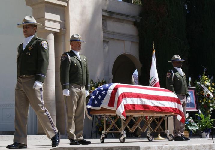 Hundreds of people attend funeral of CHP officer Thomas Coleman of