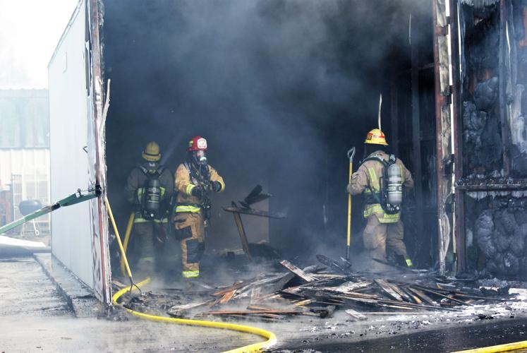 Man suffers burns when fire erupts at pallet yard in Fontana on April 6 ...
