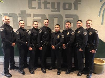 Fontana Police Department Welcomes Eight New Officers News Fontanaheraldnews Com