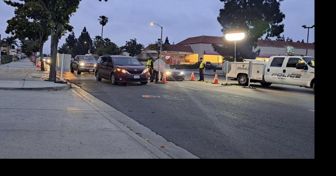 One person is arrested during DUI checkpoint in Fontana on June 10 ...