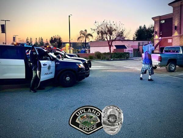 Suspect is arrested on a charge of grand theft auto in Upland | Inland ...