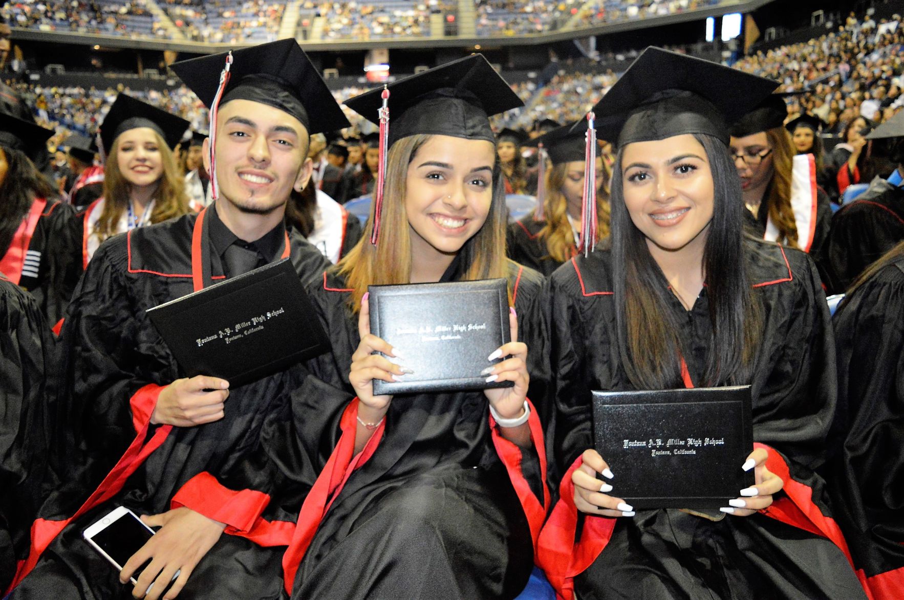 Commencement Is Held For Fontana A.B. Miller High School; See Photos ...