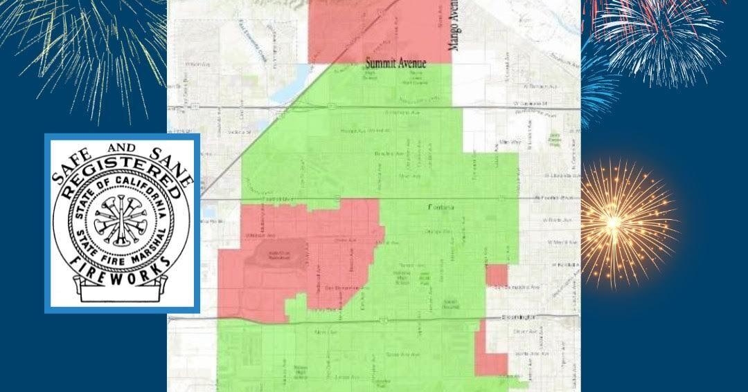 Officials warn Fontana residents about dangers of illegal fireworks as July 4 approaches - Vimarsana News