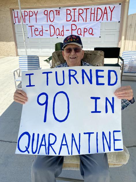 Long Time Fontana Resident Enjoys 90th Birthday Party Under Unique Circumstances News Fontanaheraldnews Com