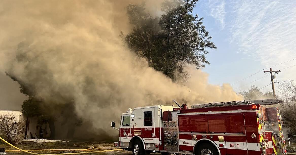 Fire destroys vacant commercial convalescent hospital in Bloomington ...