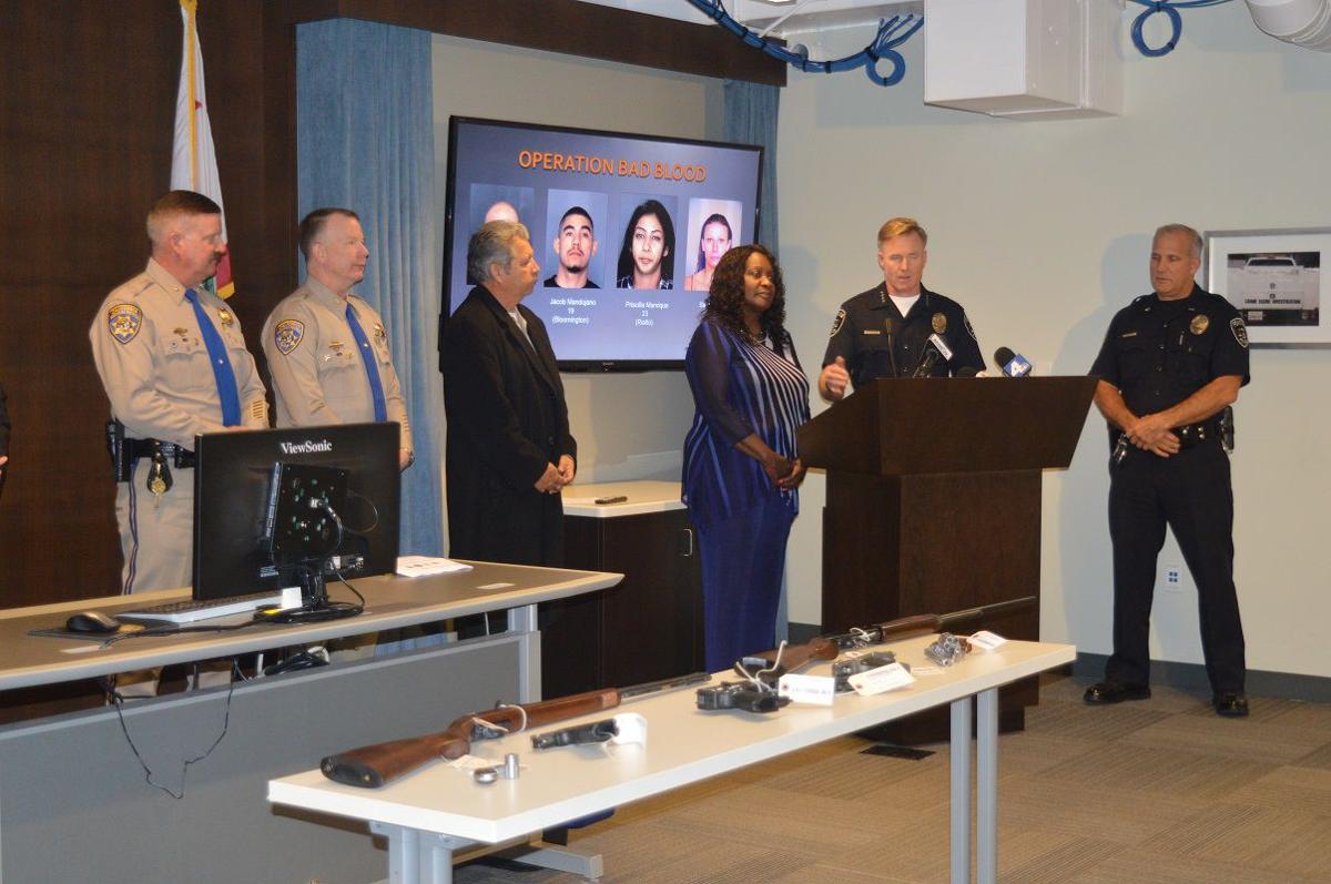 Fontana Police and other agencies arrest 67 people in huge crackdown on
