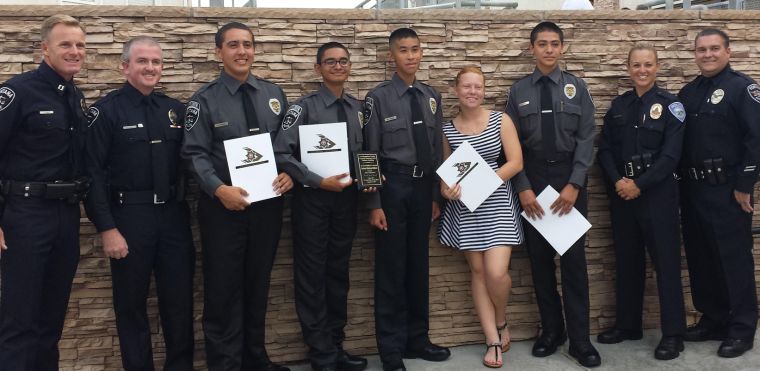 Five Fontana Police Explorers Graduate From S.B. County Sheriff's ...