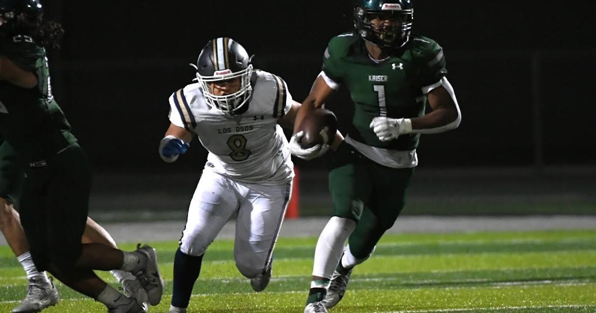 Kaiser football team achieves wild 50-49 victory in CIF playoffs and ...