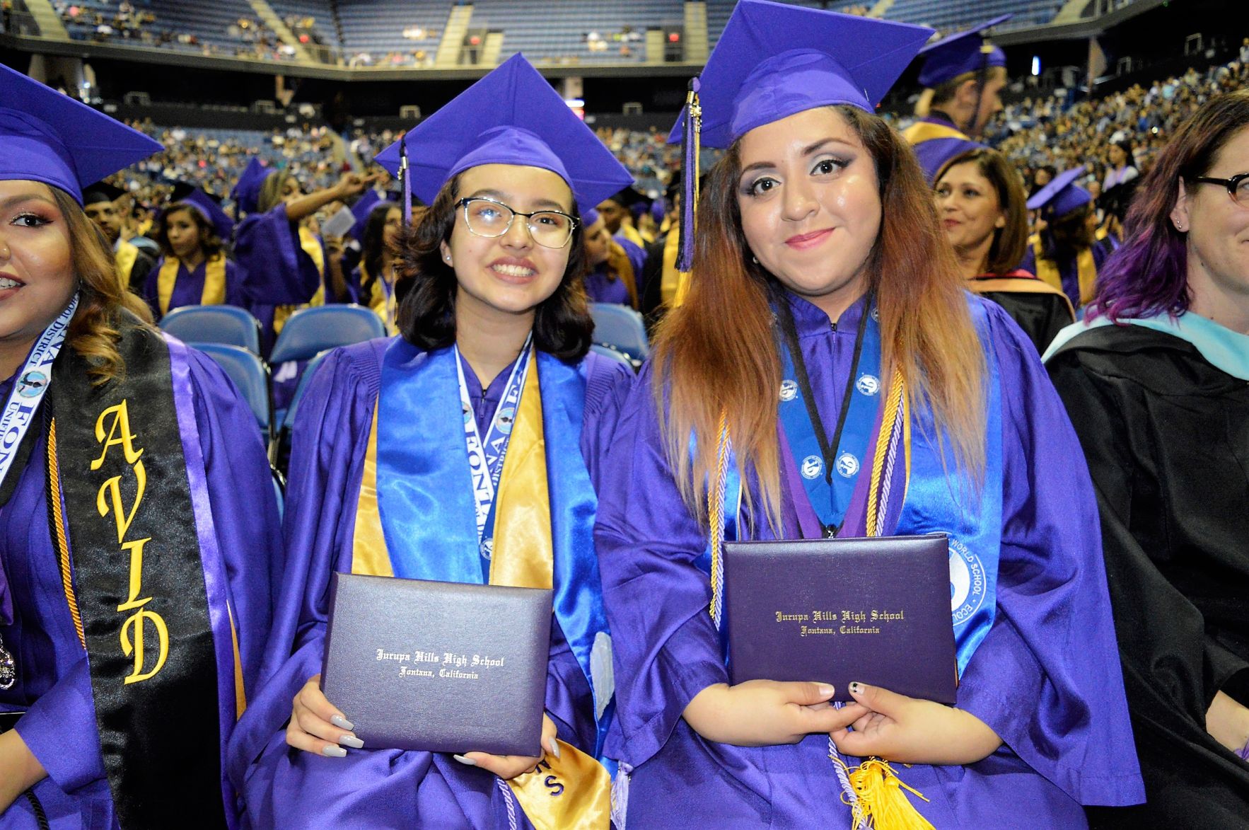 Members Of Class Of 2018 Celebrate At Jurupa Hills High School; See ...