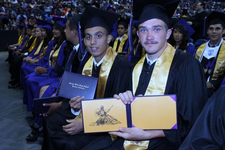 Jurupa Hills High School Holds First Graduation Ceremony; See Photo ...