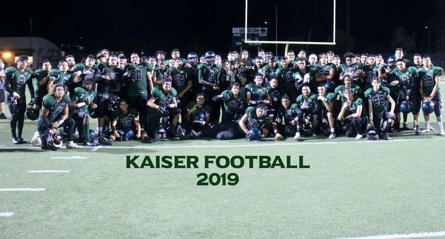 Kaiser football team, ranked No. 1 in CIF, triumphs over Aquinas, 100