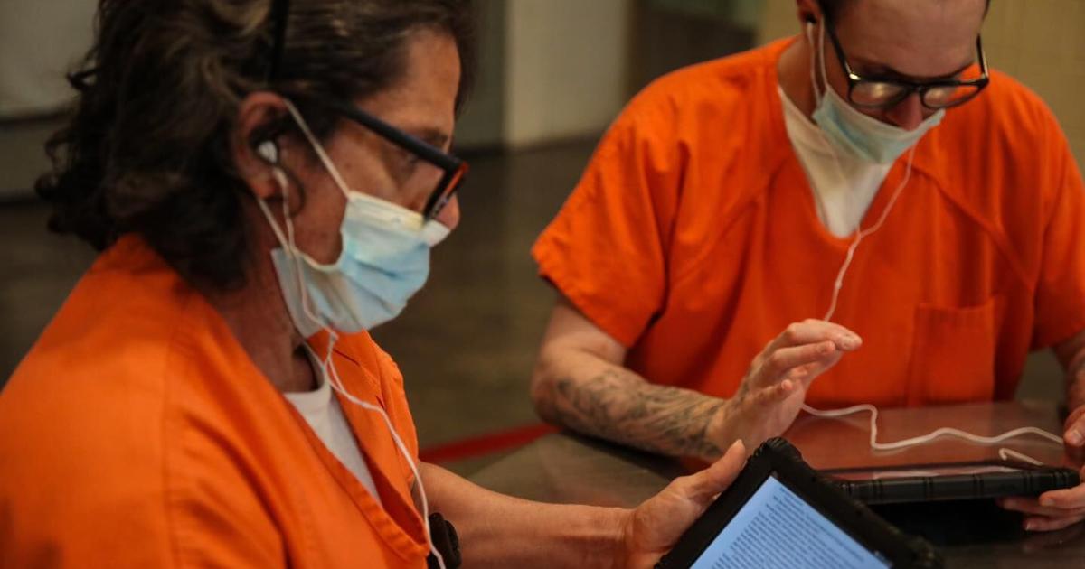 Inmate Services Unit launches educational tablet pilot program at local