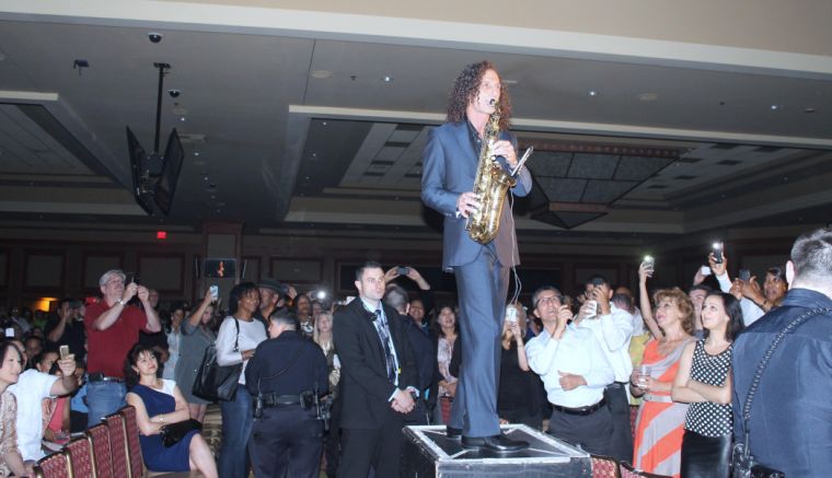 Kenny G delights his fans with great show at San Manuel Indian ...