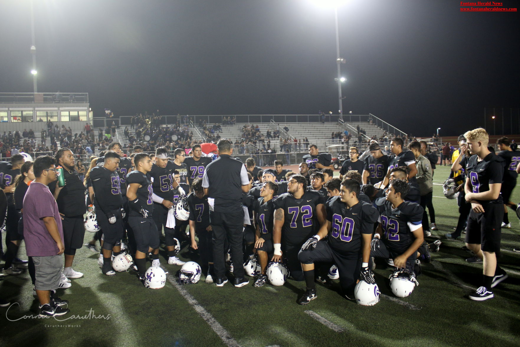 Jurupa Hills Football Team Triumphs Over Arlington, 42-32 | Sports ...