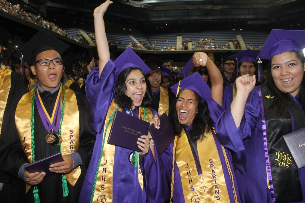 Jurupa Hills Seniors Have Fun During Commencement; See Photos | News ...