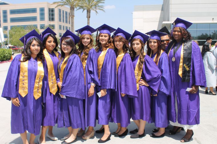 Jurupa Hills High School Holds First Graduation Ceremony; See Photo ...