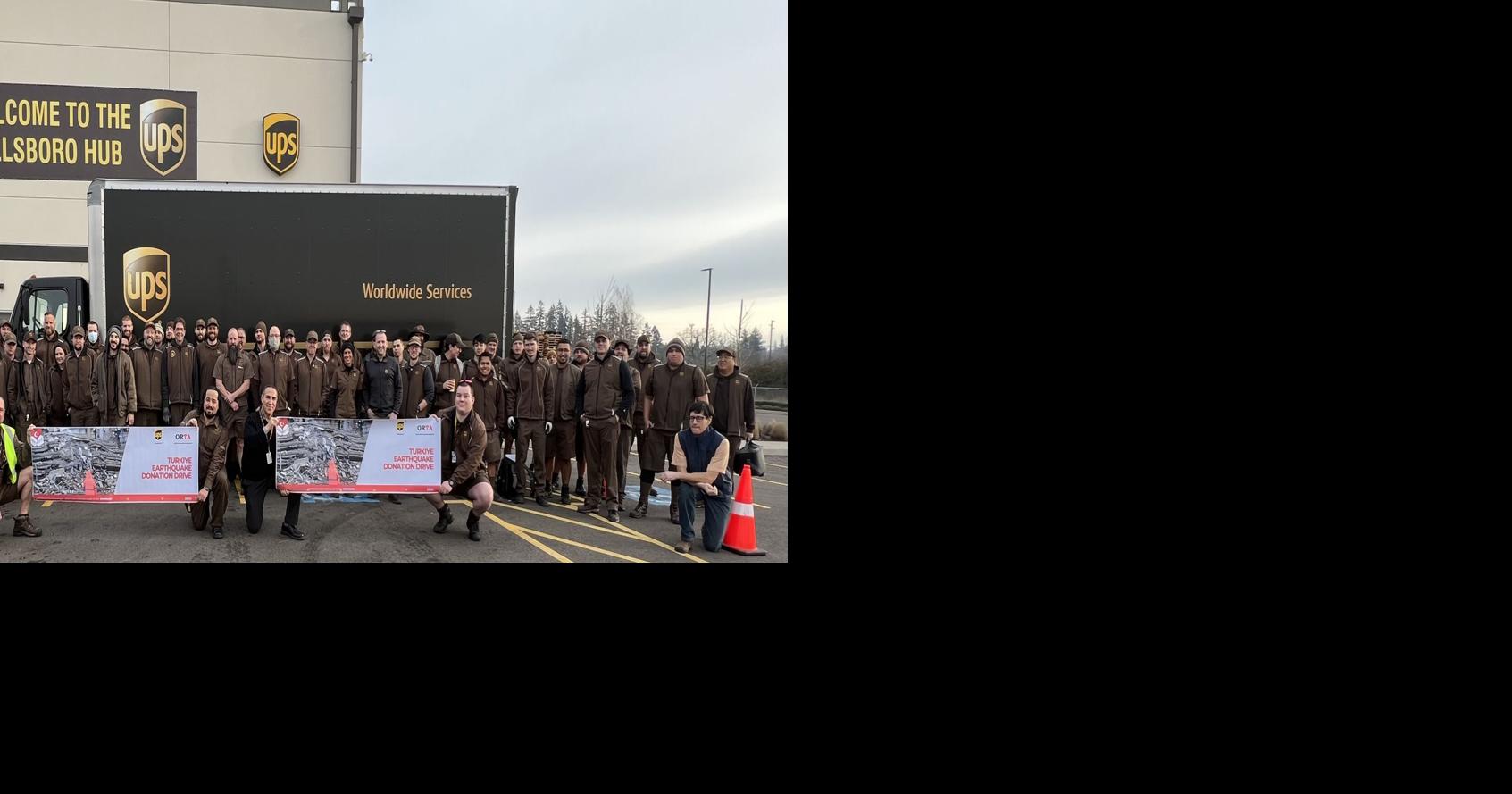 Hillsboro UPS driver organized supply drive for earthquake-impacted Turkey