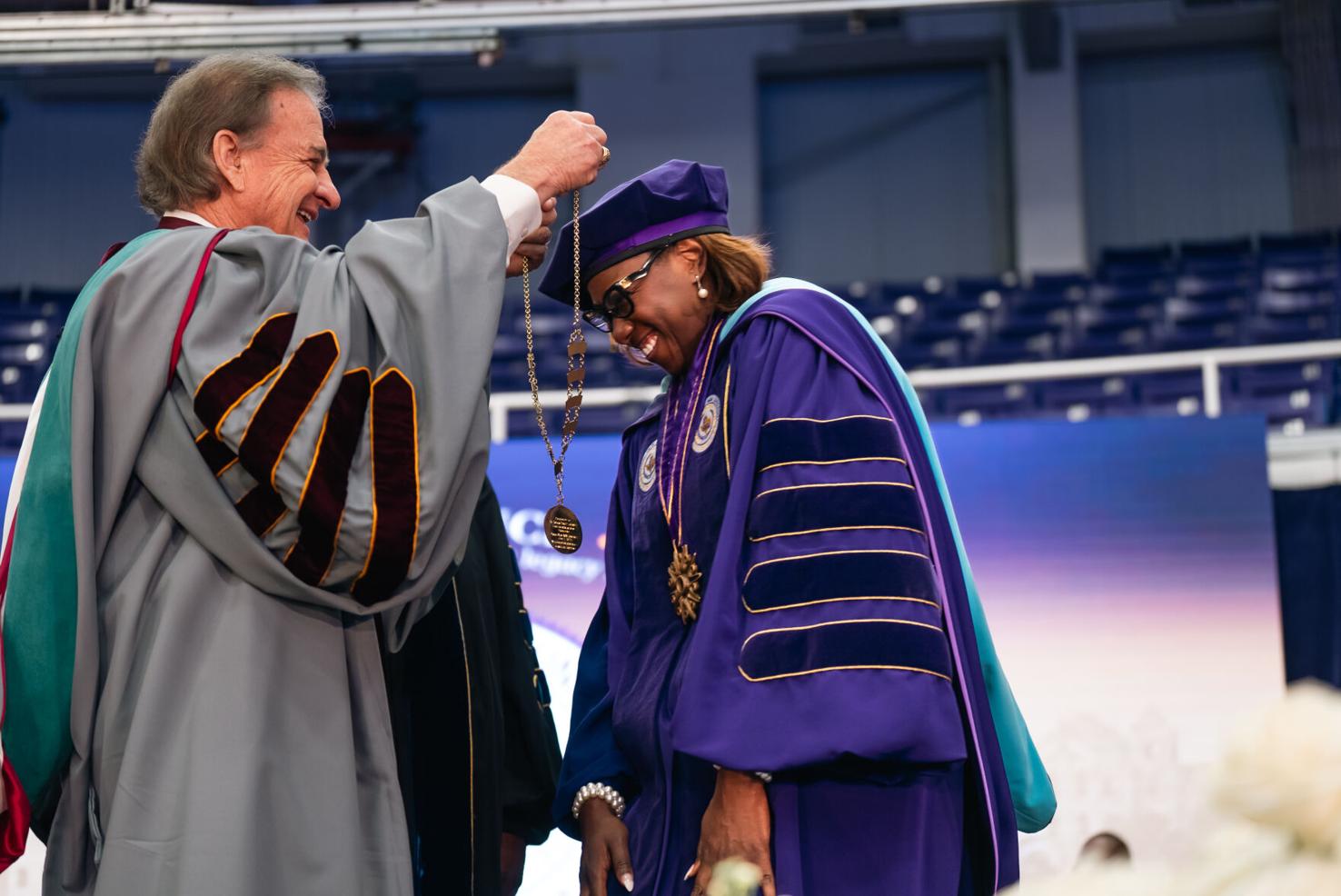 Dr. Tomikia P. LeGrande Installed as Ninth President of Prairie View A ...