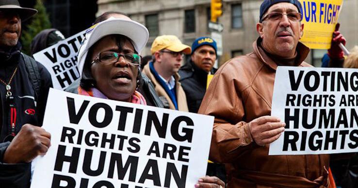 Same Voting Rights Whose Side Are You On? The Future of the Voting Rights Act Hangs in the ...