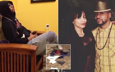 Karrine Steffans Goes Ballistic On Her “Cheating A$$” Husband, Columbus