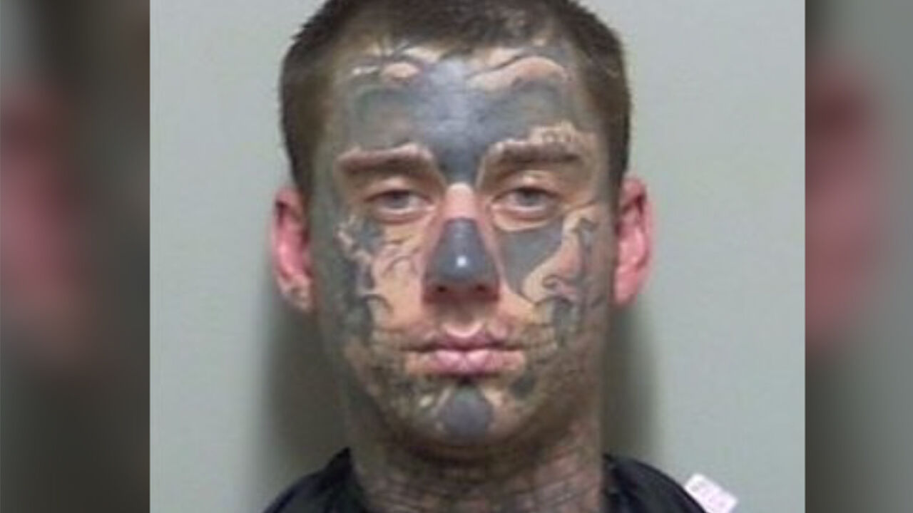 crazy mugshots tattoo