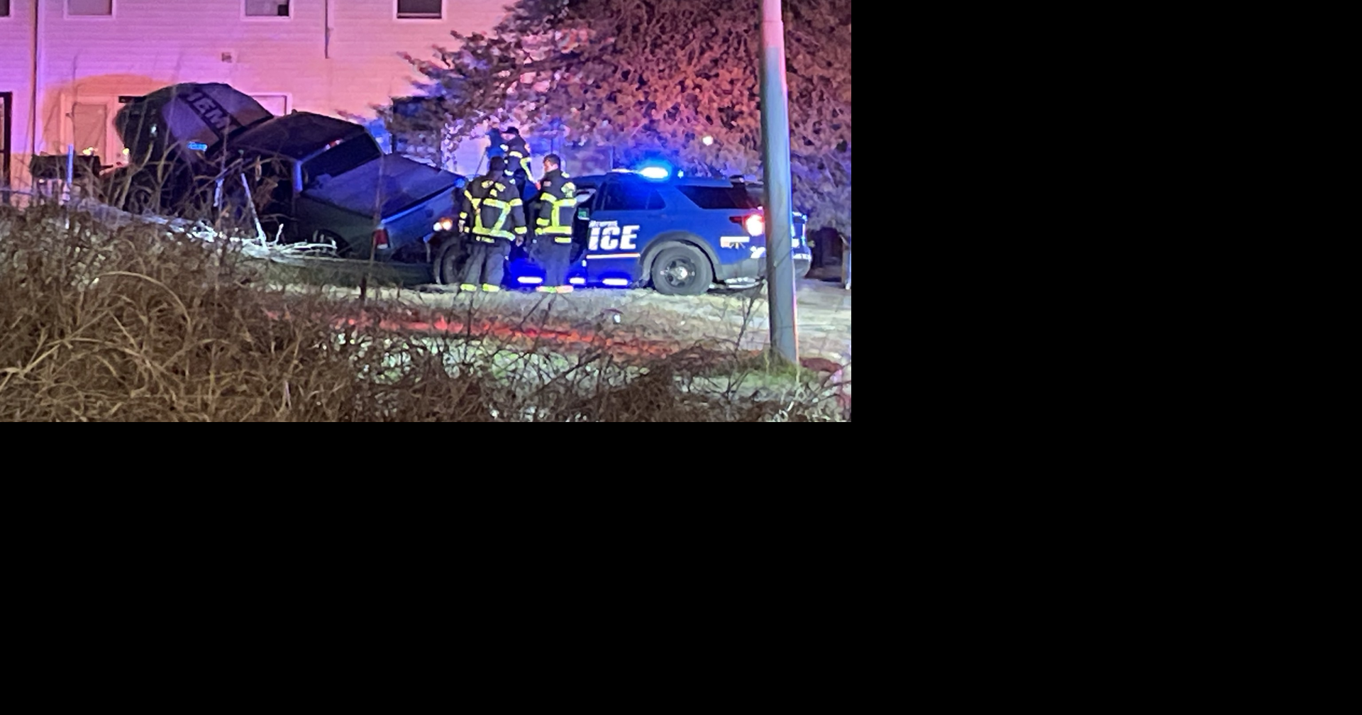 Truck crashes into Downtown apartment complex, MPD says