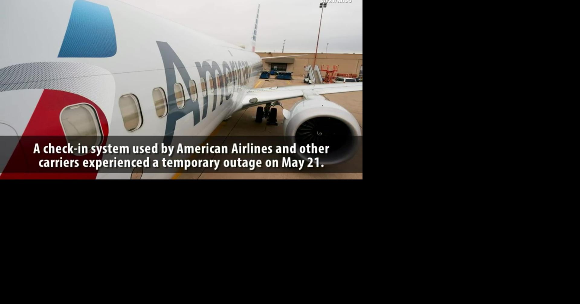 Checkin system used by American Airlines, other carriers back online