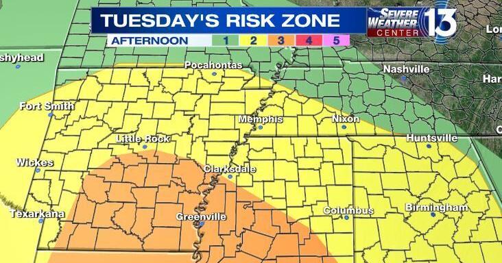 Mid South Weather Update: Little Relief From The Heat Despite Showers. - suw6p56