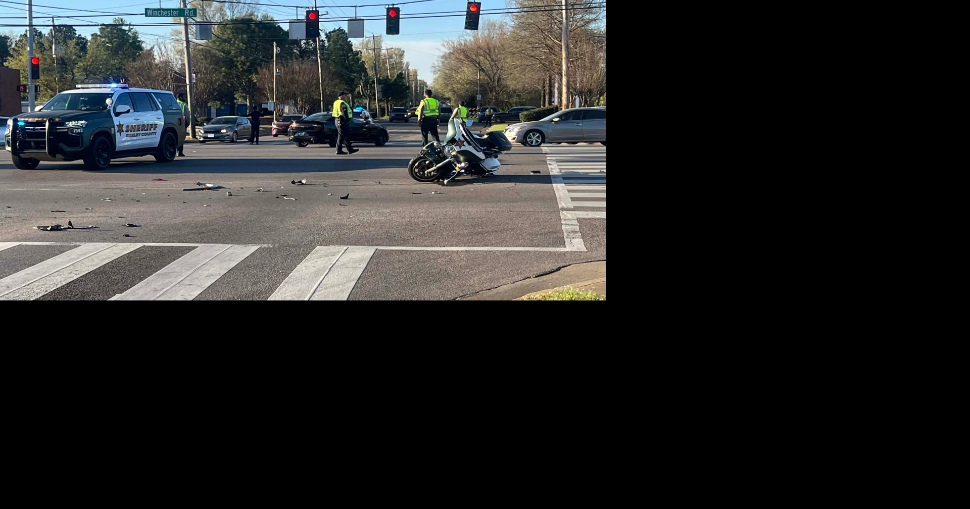 Motorcycle deputy injured after crash in southeast Shelby County ...