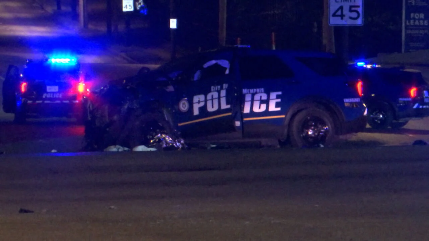 Memphis Police Crash Kills Four After Red-Light Run