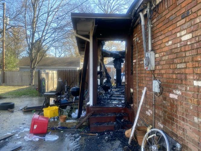 PHOTOS: Man hospitalized for smoke inhalation after fire destroys home ...