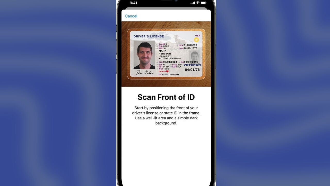 Apple announces first states to adopt driver's licenses and state IDs in  Wallet - Apple