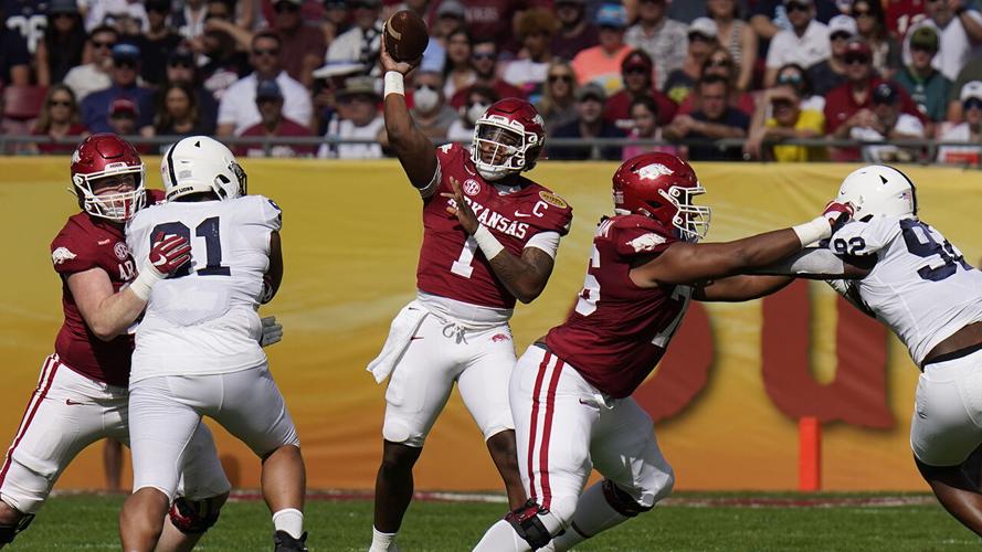 Photos Arkansas defeats Penn State at Outback Bowl