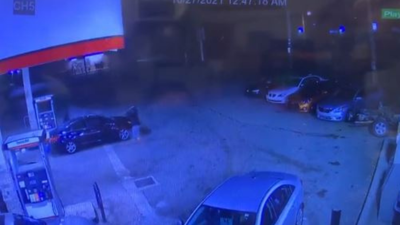 SHOCKING VIDEO Surveillance footage shows violent triple shooting