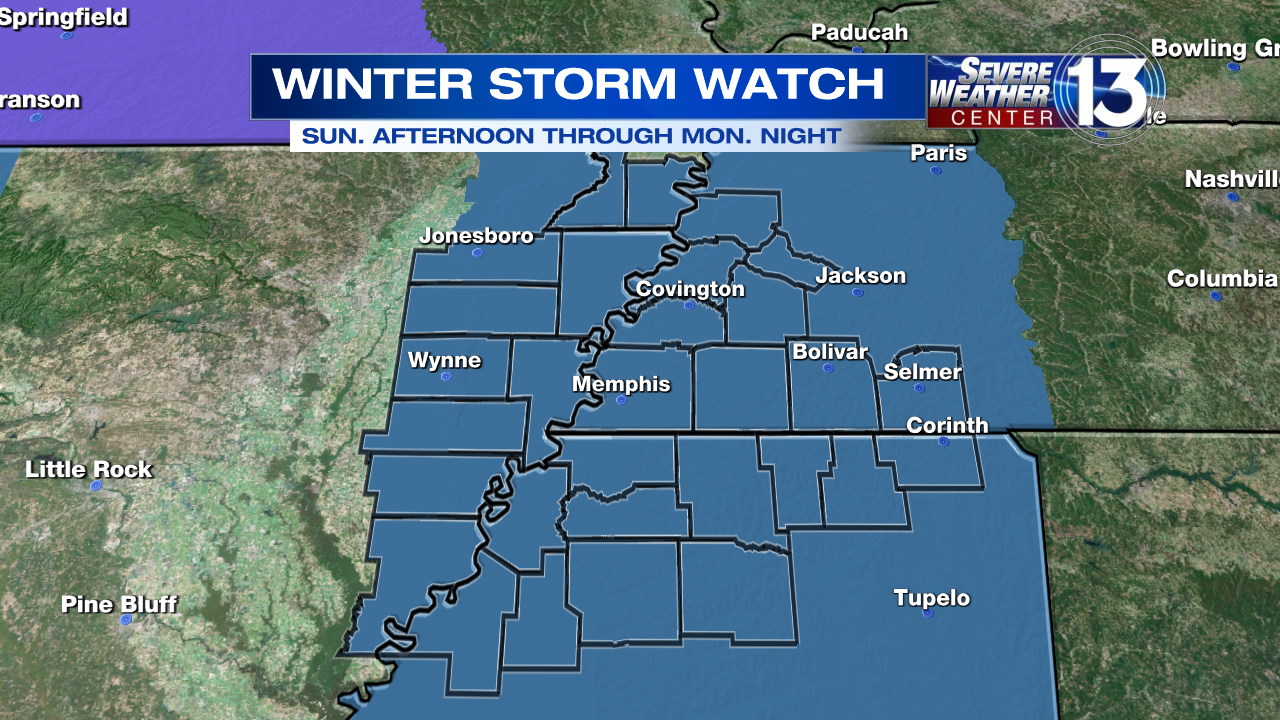 WATCH: Heavy Rain, Gusty Winds And Brutal Temps Coming To The Mid-South ...