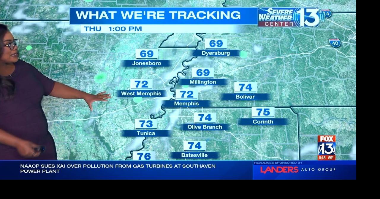 WATCH: Another warm, sunny day before rain moves into the Mid-South ...
