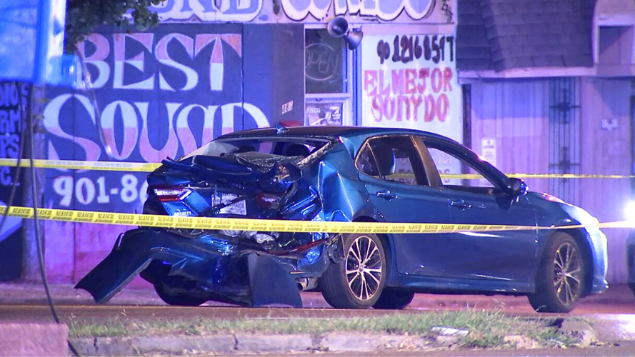 PHOTOS: Police squad car crashes into 3 cars at intersection during ...