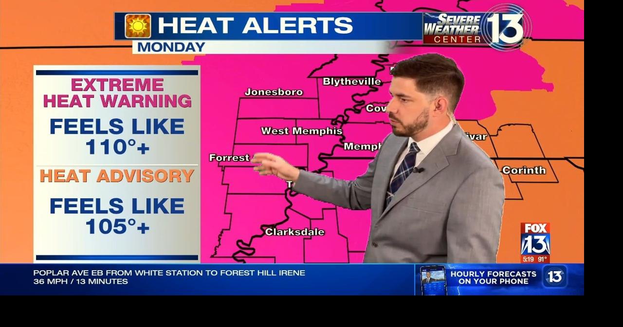 Extreme Heat Wave Impacts Southeast US, Heat Index Exceeds 110°F