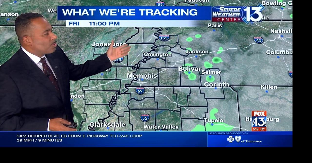Mid South Weather Update: Little Relief From The Heat Despite Showers. - u51rtpt