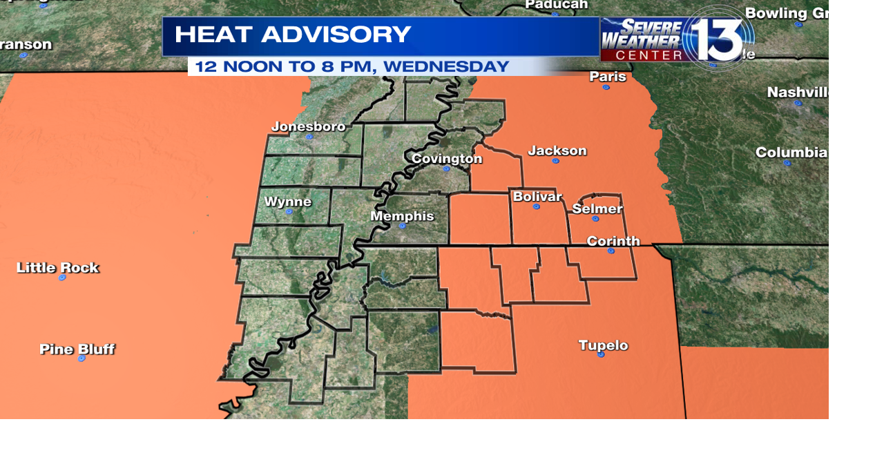 Mid South Weather Trickery: Showers Won'T Save You From The Heat. - md4698h