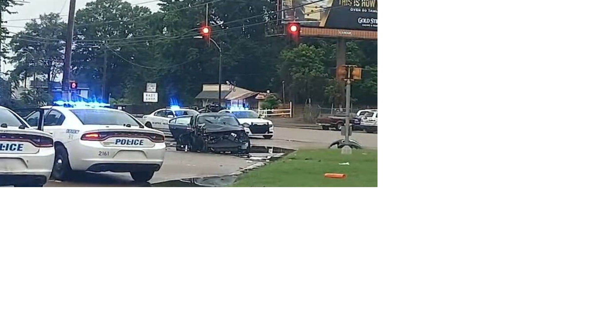 Man dead after car crashes into pole, police say | News | fox13memphis.com