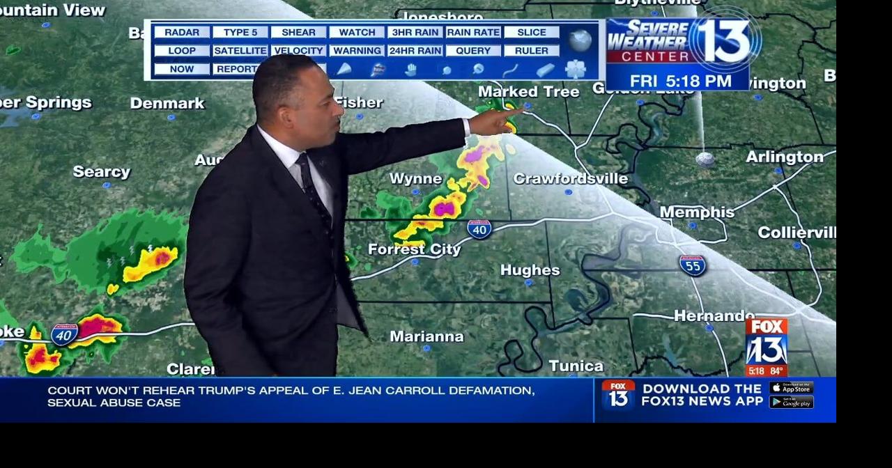 WATCH: Spotty showers could rain on Dad's parade this Father's Day ...
