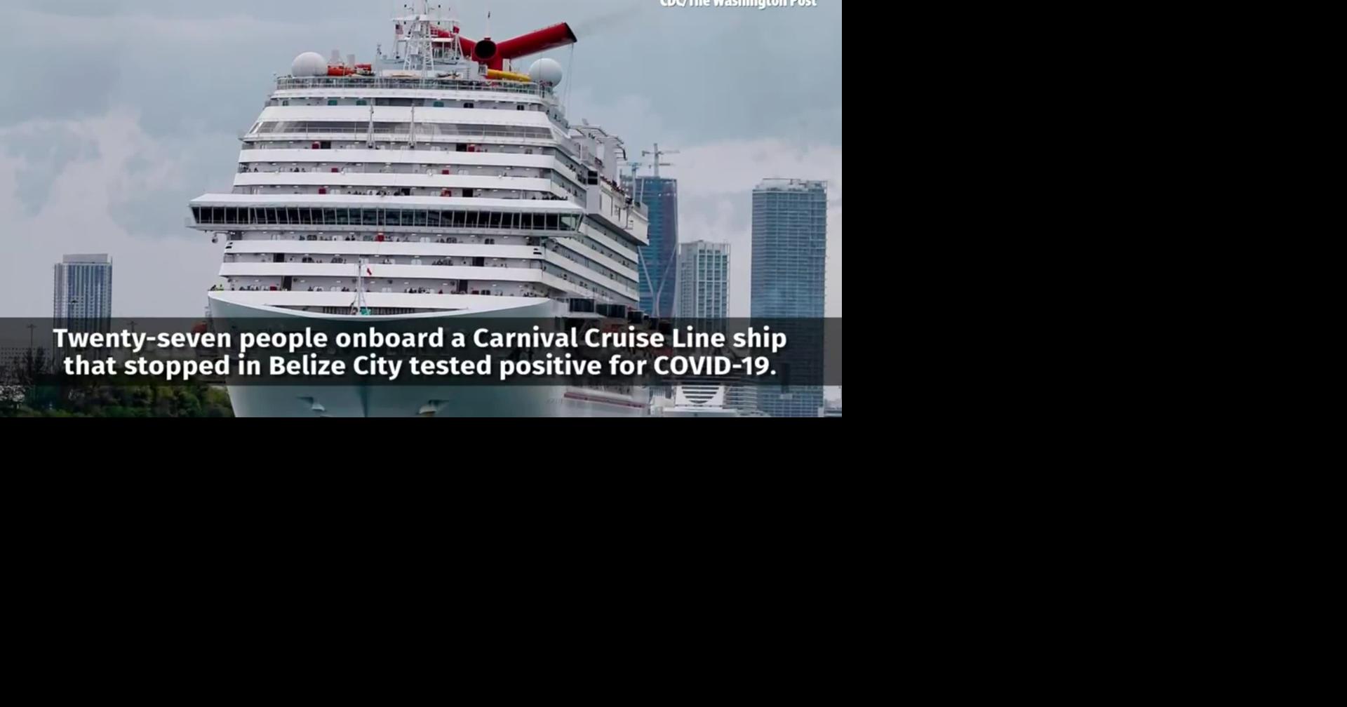 Coronavirus 27 people aboard Carnival cruise ship test positive for