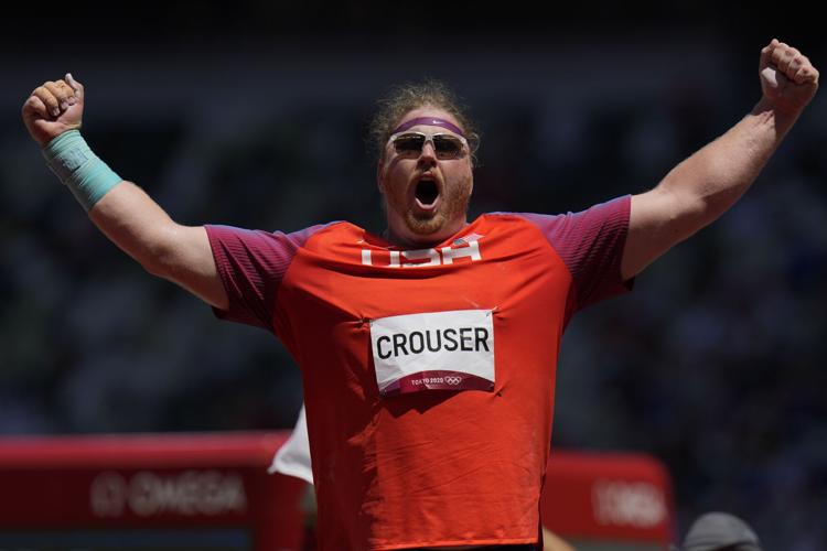 Photos: Ryan Crouser wins Olympic gold, sets record in shot put ...